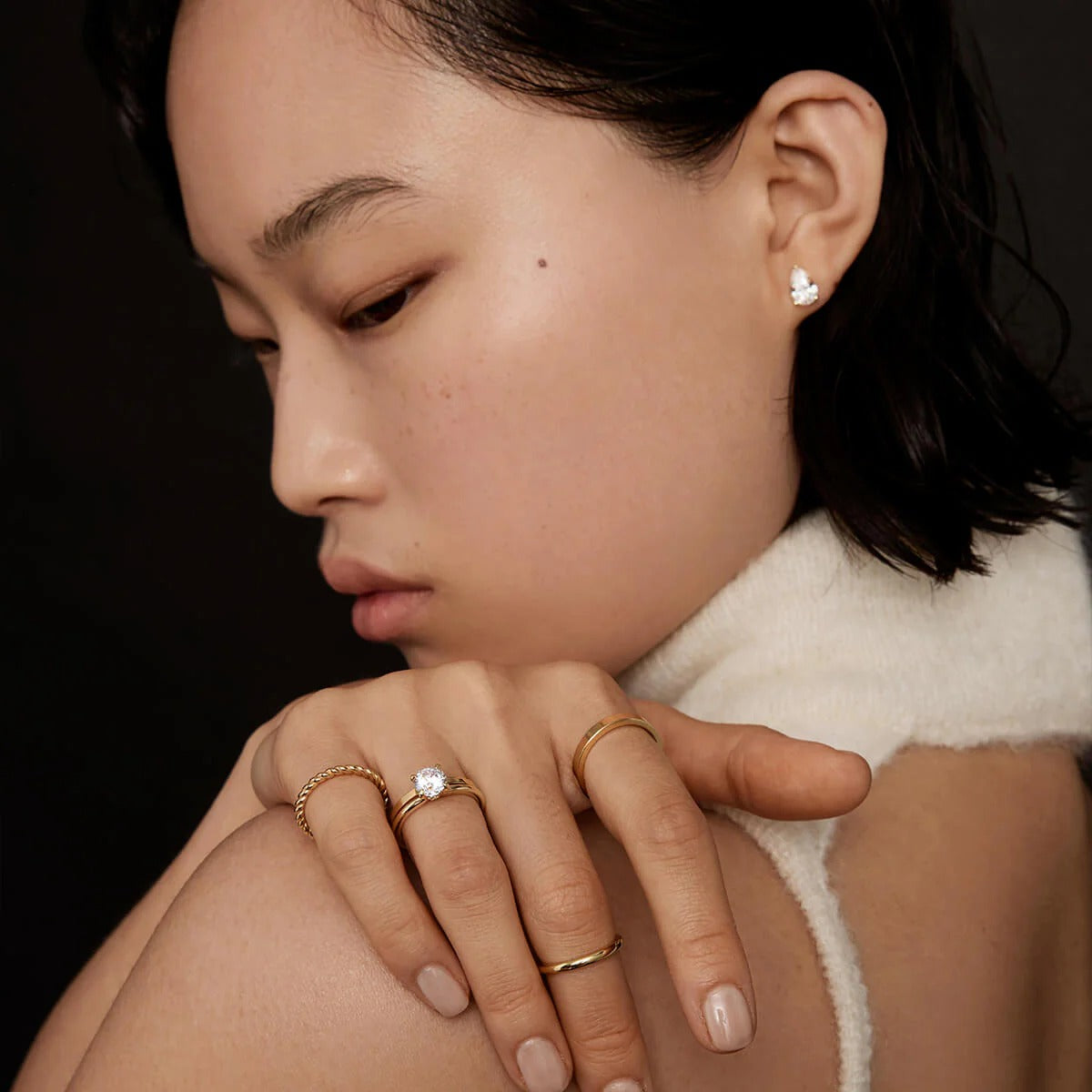 Moon Goddess 14K Lab-Grown