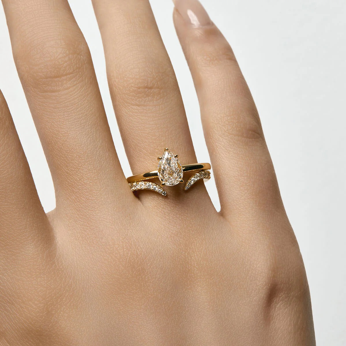 Flamme Moissanite