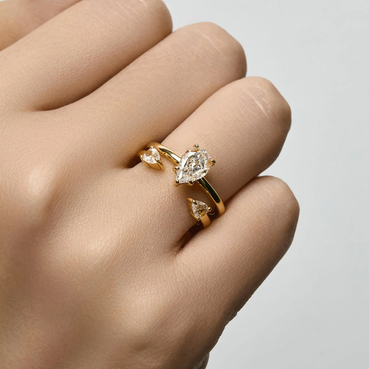Flamme Moissanite