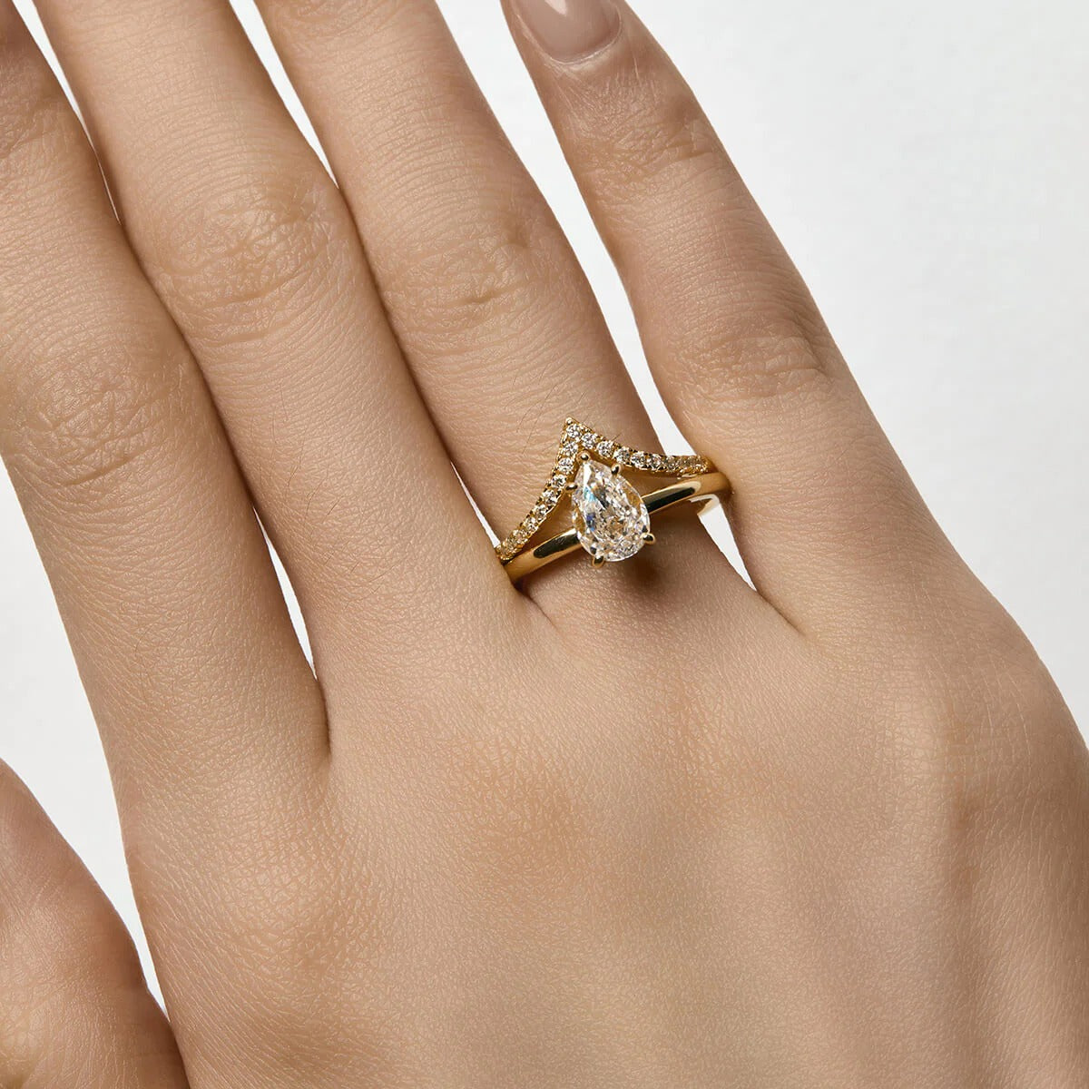 Flamme Moissanite