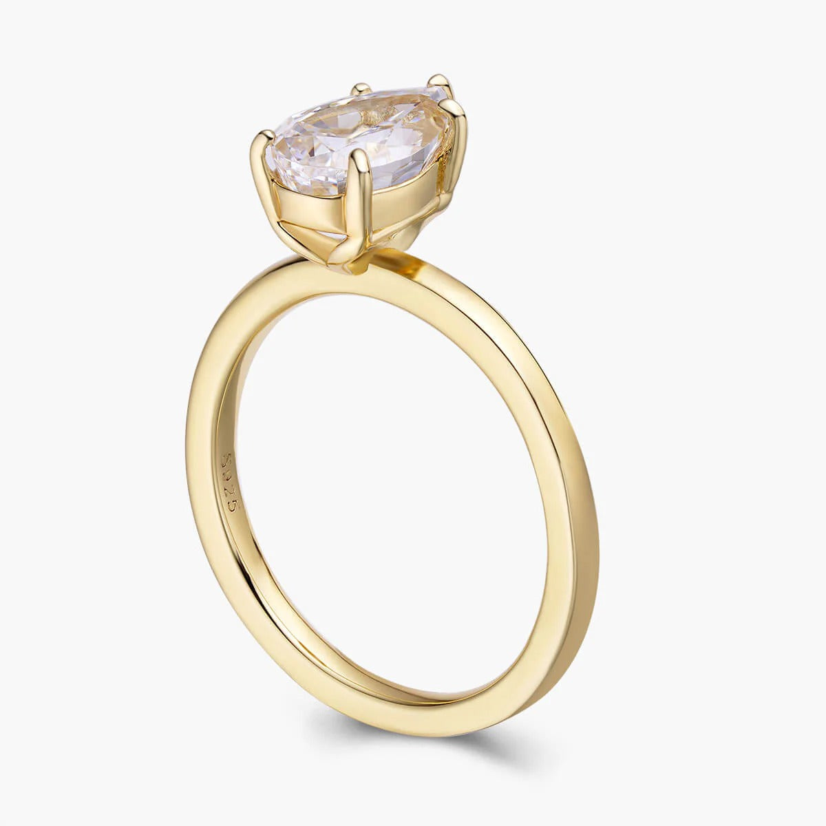 Flamme Moissanite
